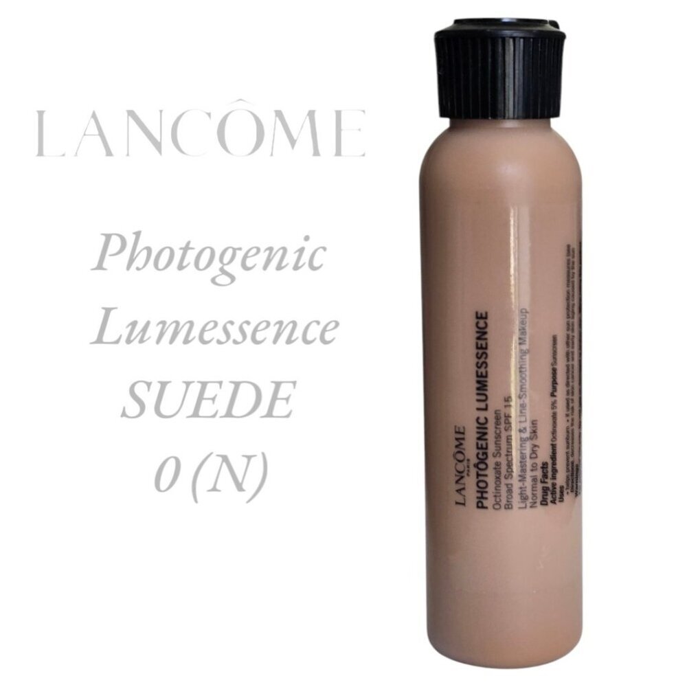 Lancome Photogenic Lumessence Foundation SUEDE 0 (N) JUMBO PRO SIZE 3.71 FL OZ